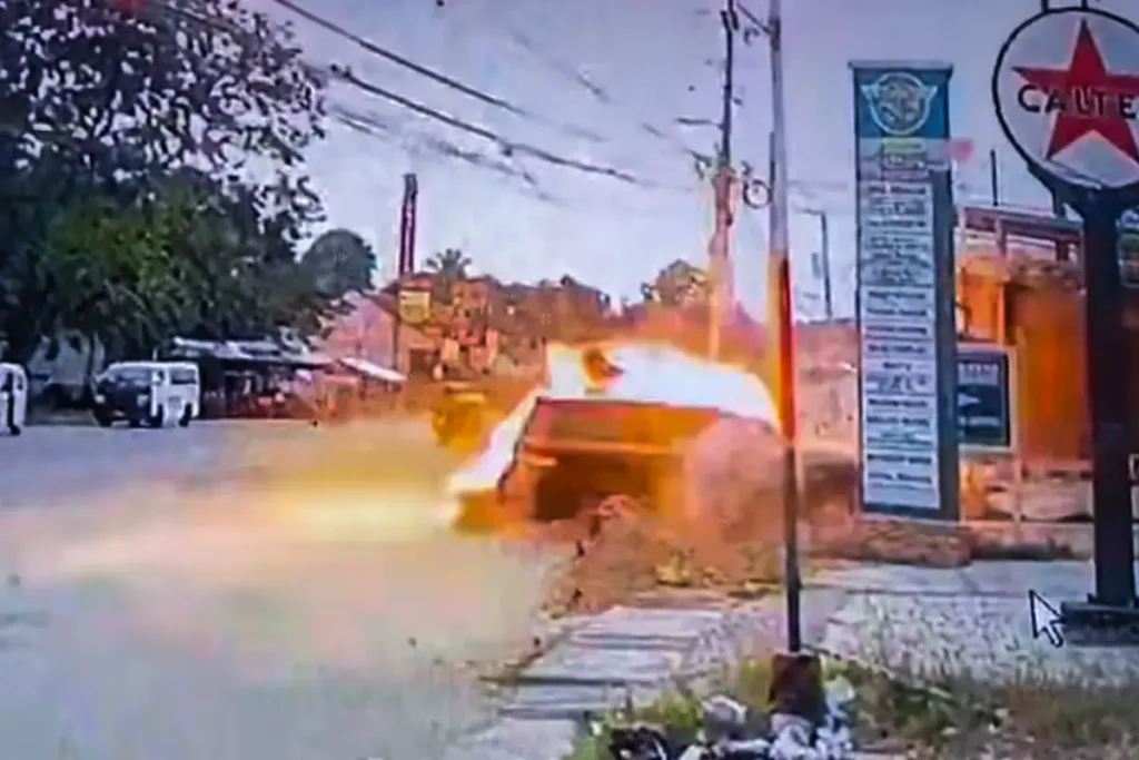 Armored Toyota Land Cruiser