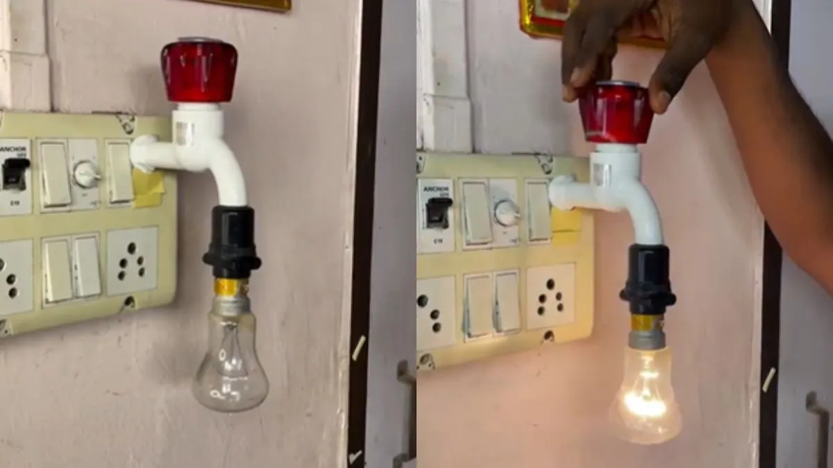 Man’s "Tap-Powered" Light