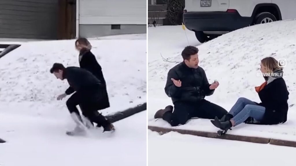 Viral Video Captures Groom