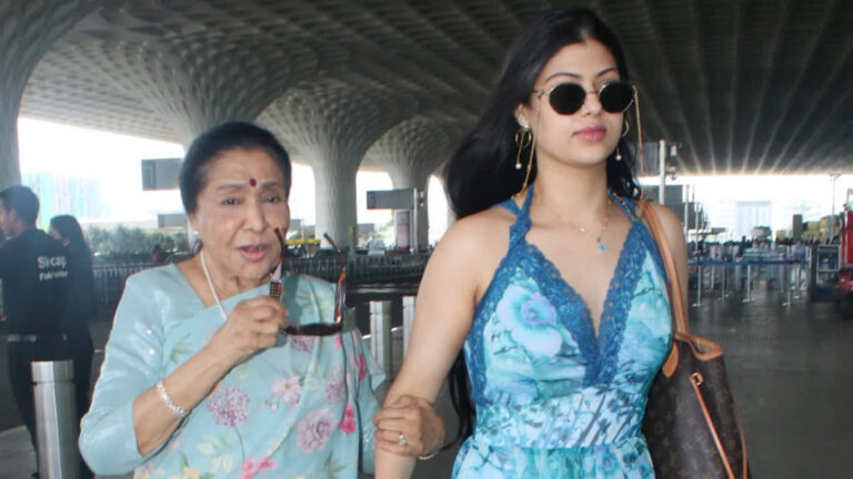 Zanai Bhosle Pens Heartbreaking Tribute to Her ‘Love of Life’ Asha Bhosle