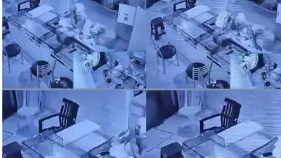 Bizarre CCTV Footage of Thirsty