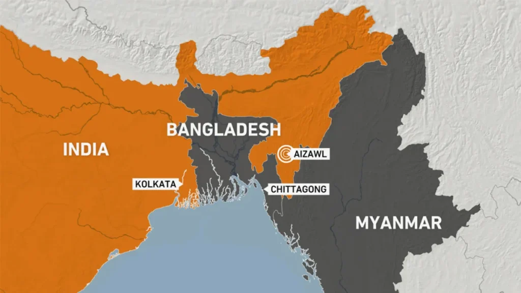Earthquakes Strike India-Myanmar Border