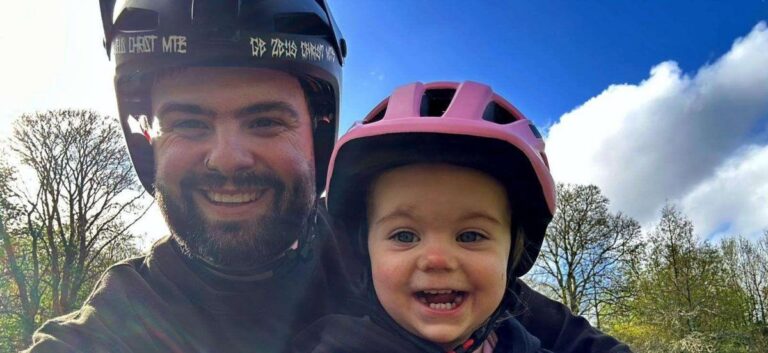 Viral Father-Daughter Bike Ride Videos Captivate Social Media
