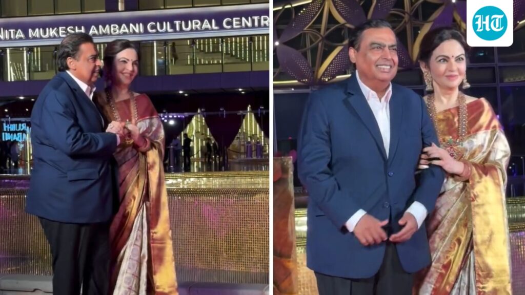 Nita and Mukesh Ambani