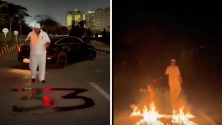 Mumbai Man Arrested After Dangerous Birthday Reel Stunt