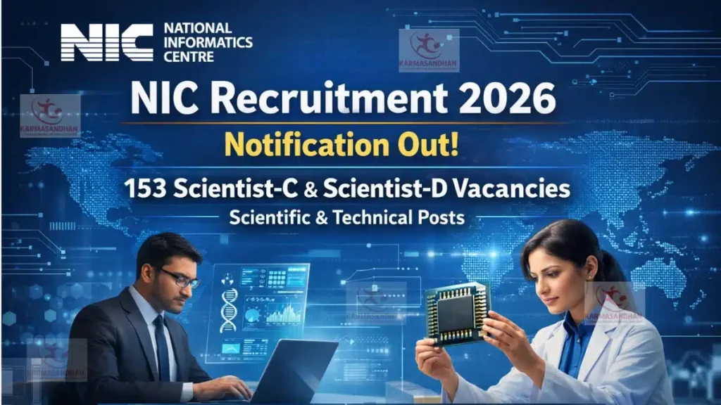 NIC Recruitment 2026 Registration