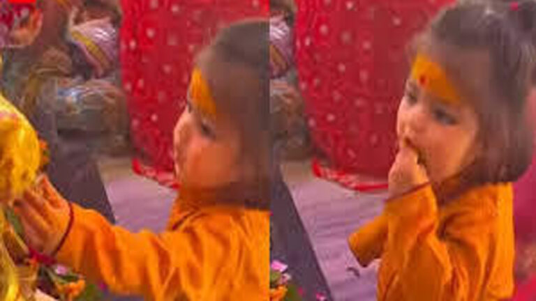 “Sorry, Nandi Baba”: Viral Temple Moment Melts Hearts