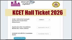 KCET Admit Card 2026