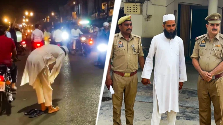 UP Man Arrested After Offering Namaz on Busy Highway