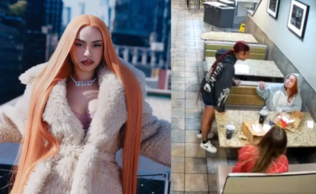 Ice Spice Being Slapped