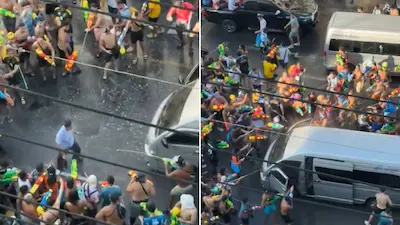 Seven Tourists Arrested for