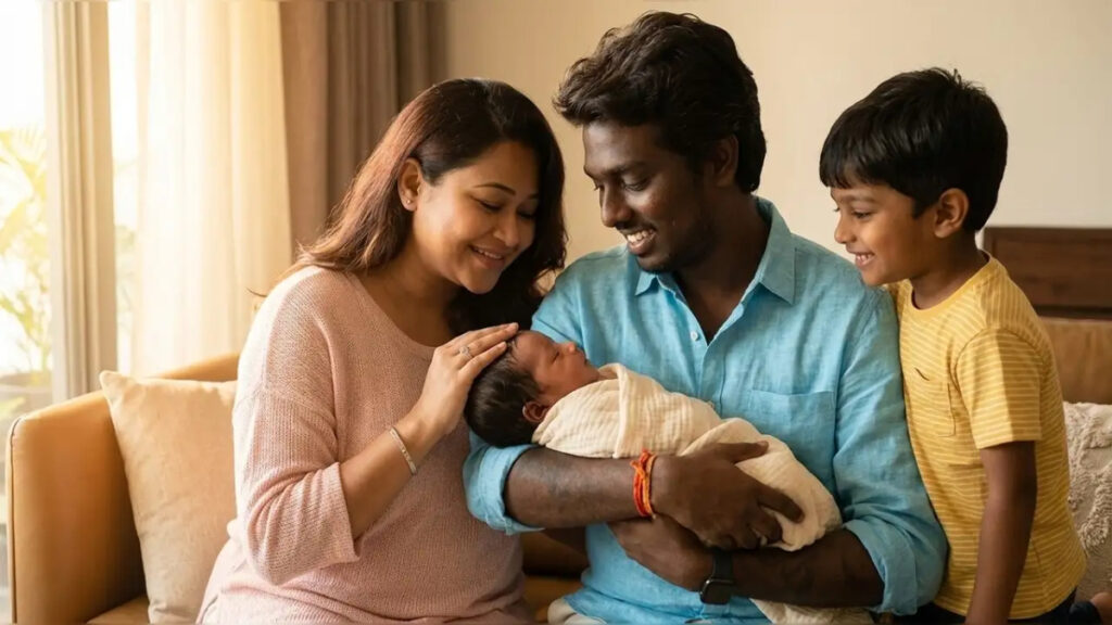 Atlee and Priya Family Grows