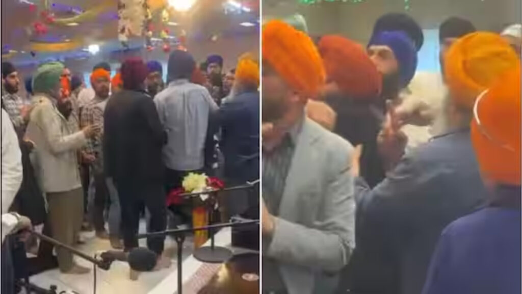 Violent Clashes Erupt at German Gurdwara