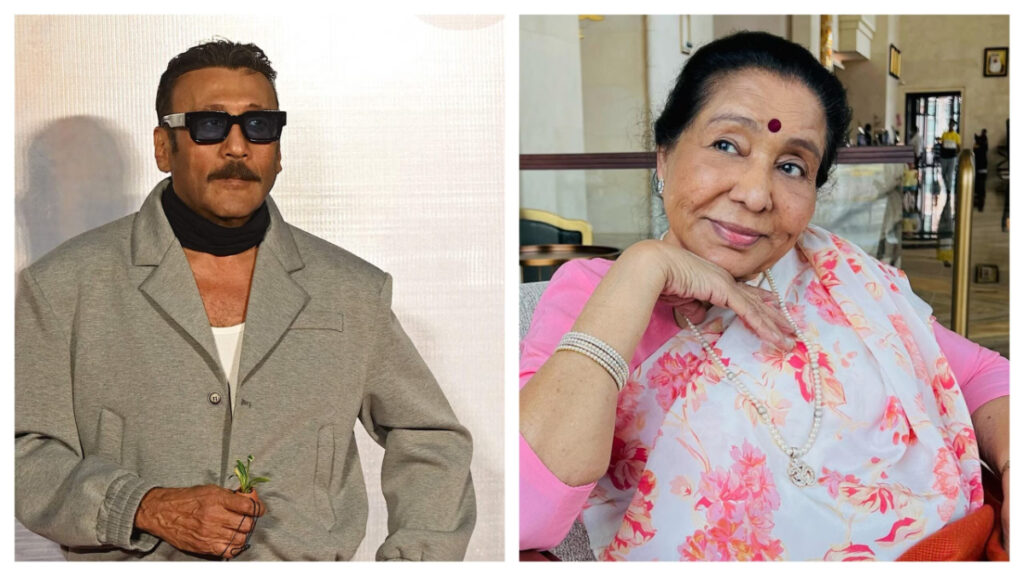 Jackie Shroff Rebukes Paparazzi at Asha Bhosle