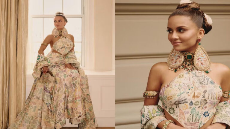 Natasha Poonawalla New York Moment: A Masterclass in Sculptural Kantha and Muga Silk