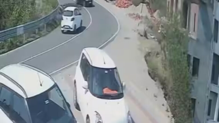 Speeding Car Plunges into Himachal Gorge After Tyre Burst; 2 Dead