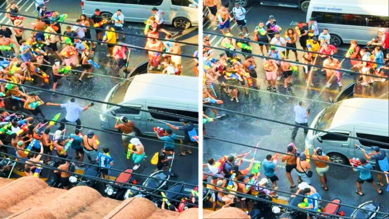 Viral Incident: 7 Tourists Arrested in Phuket Amid Songkran Crackdown