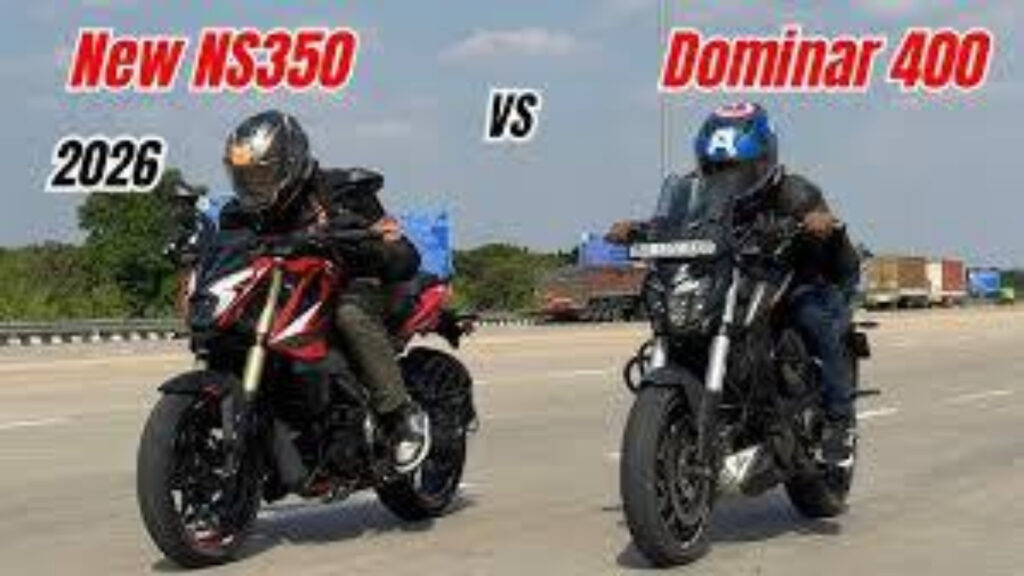Pulsar NS400Z vs. Dominar 400