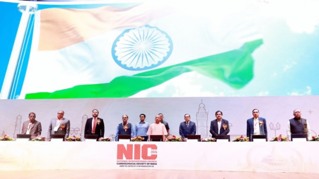 CM Yogi Adityanath Addresses NIC 2026 at Atal Bihari Vajpayee