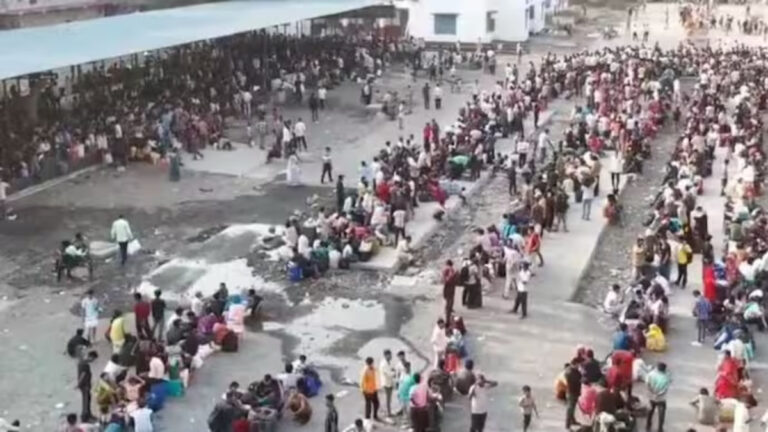 Udhna Station Surge: Migrant Workers Head Home