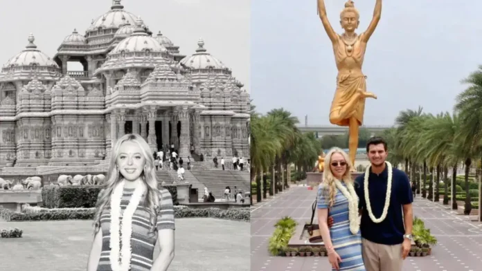 Tiffany Trump Visits Delhi’s Akshardham Temple Tiffany Trump Visits Delhi’s Akshardham Temple