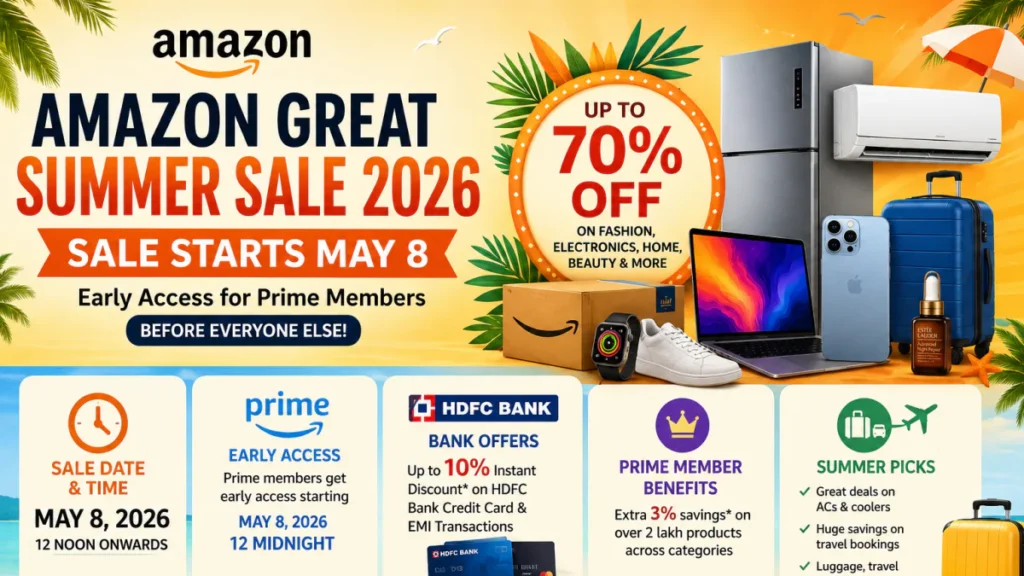 Amazon Great Summer Sale 2026