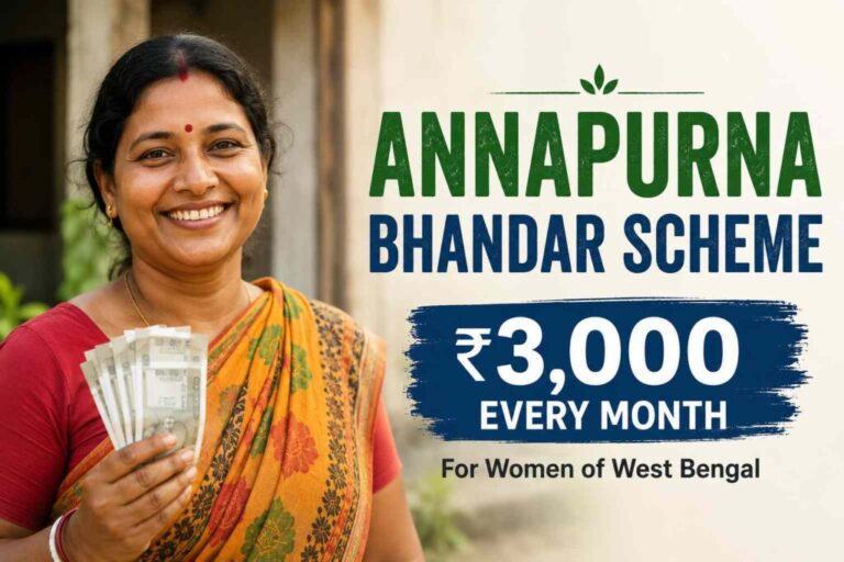 Annapurna Yojana 2026: WB Launches ₹3,000 Monthly Scheme for Women
