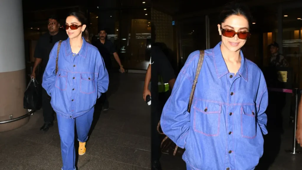Pregnant Deepika Padukone Returns to Mumbai