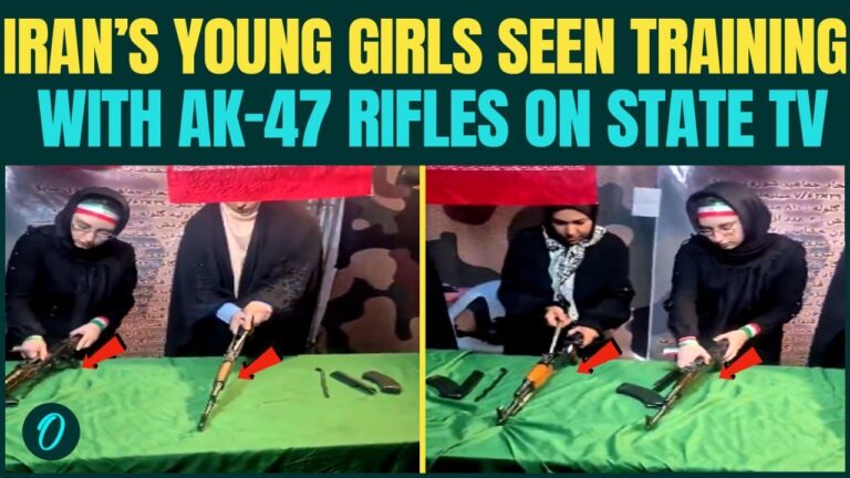 Viral Videos of Iranian Women Training with AK-47s