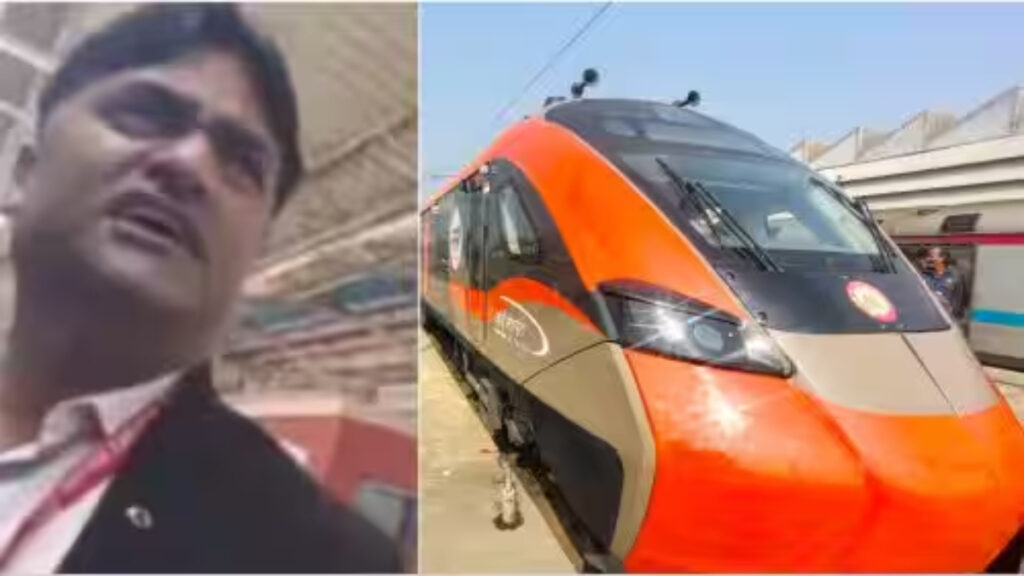 Vande Bharat TTE Suspended After Viral Video Exposes
