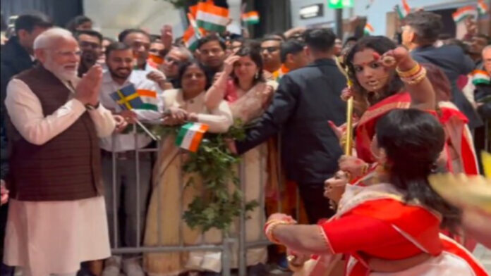 Modi in Gothenburg