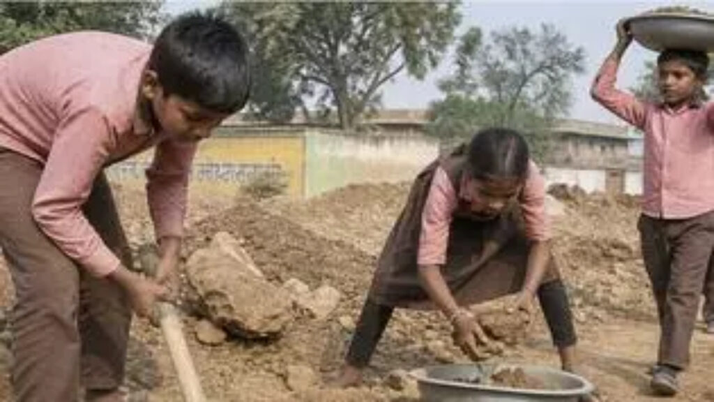 Viral Video Exposes Children Forced into Manual Labour