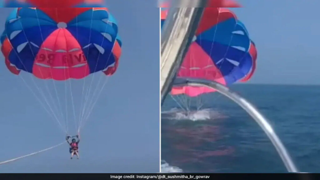 Viral Parasailing Mishap in Goa