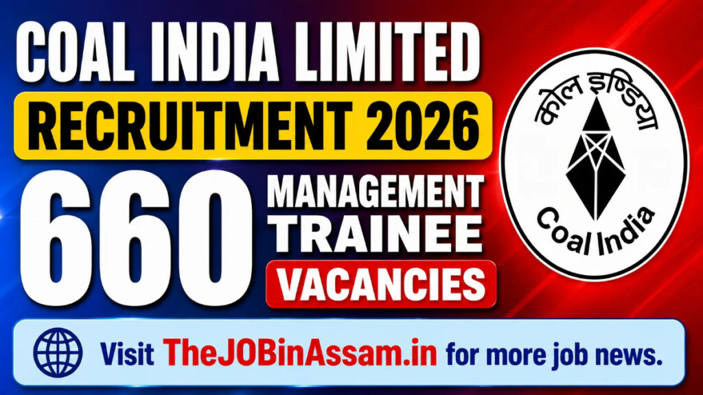 Coal India Recruitment 2026