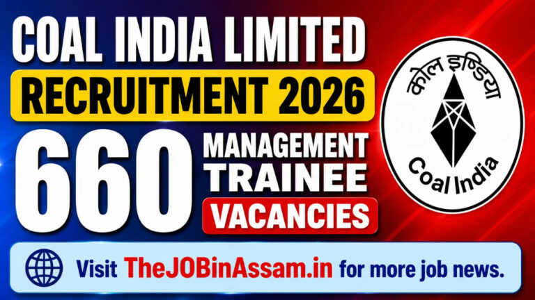 Coal India Recruitment 2026
