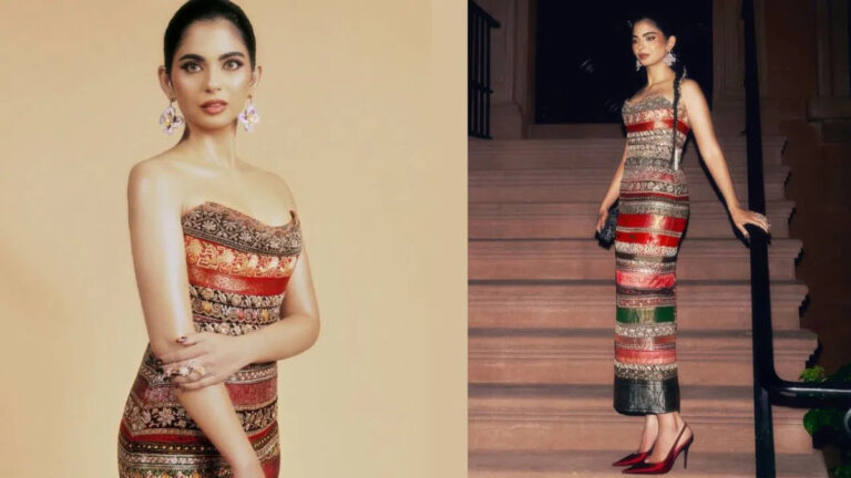 Isha Ambani 26-Border Bandage Dress Stuns at Vogue’s Pre-Met Gala Party