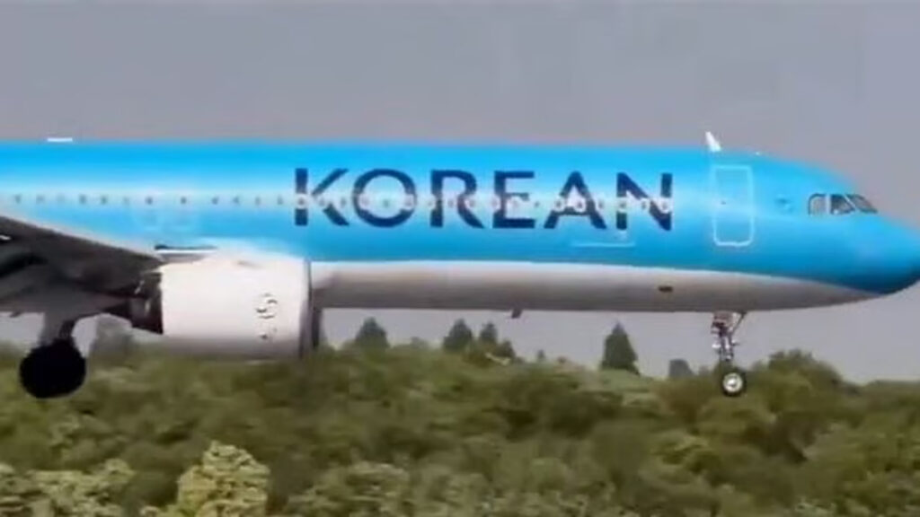 Korean Air Pilot Aborts Landing