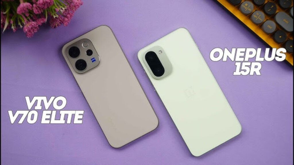 OnePlus 15R vs. Vivo V70 Elite