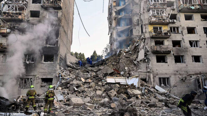 Massive Russian Strike on Ukraine: Massive Russian Strike on Ukraine: