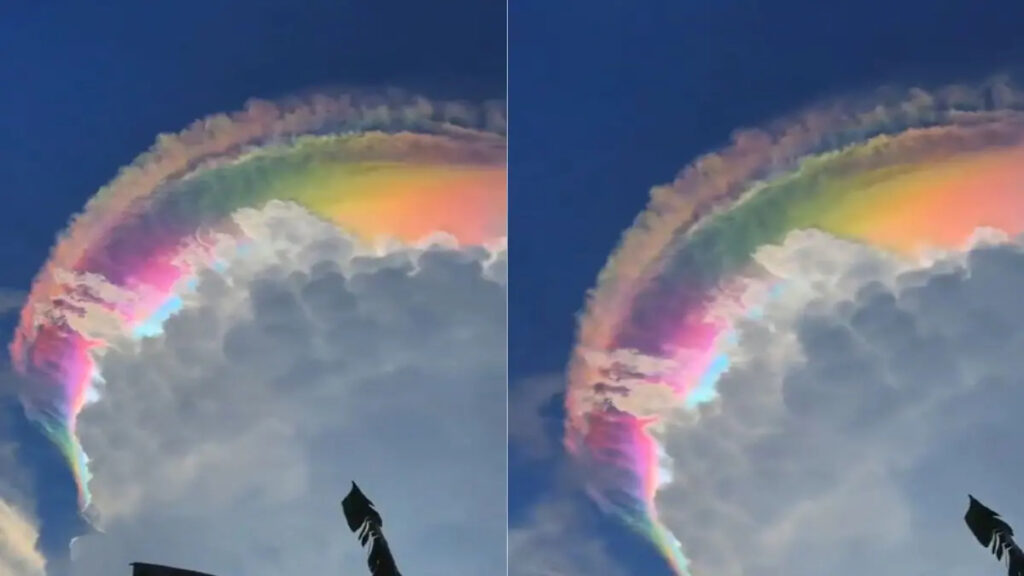 The Viral Rainbow Clouds
