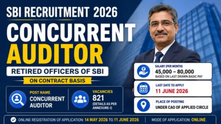 SBI Recruitment 2026