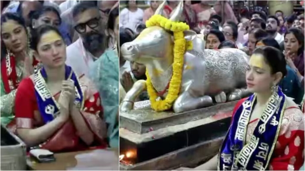 Tamannaah Bhatia Divine Visit to Mahakaleshwar