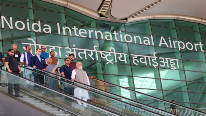 Noida International Airport Begins Noida International Airport Begins
