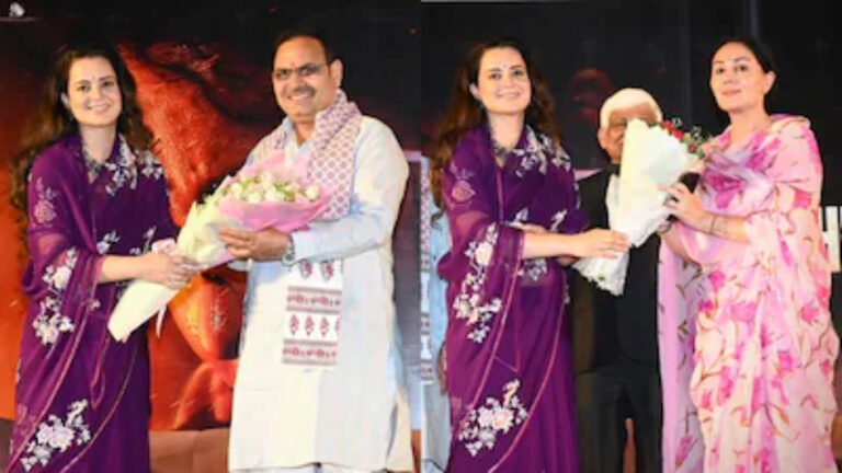 Rajasthan CM Joins Kangana Ranaut in Jaipur for Special Screening of ‘Bharat Bhhagya Viddhaata’