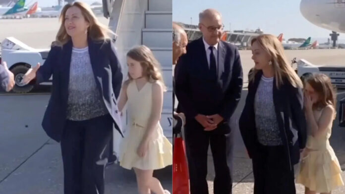 Giorgia Meloni’s Camera-Shy Daughter the G7 Summit Giorgia Meloni’s Camera-Shy Daughter the G7 Summit