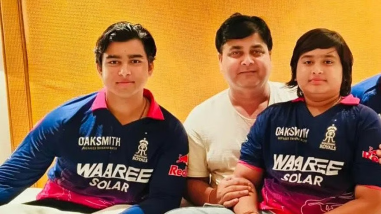 Vaibhav Sooryavanshi’ 10-Year-Old Brother Aashirwad Smashes Blazing Century