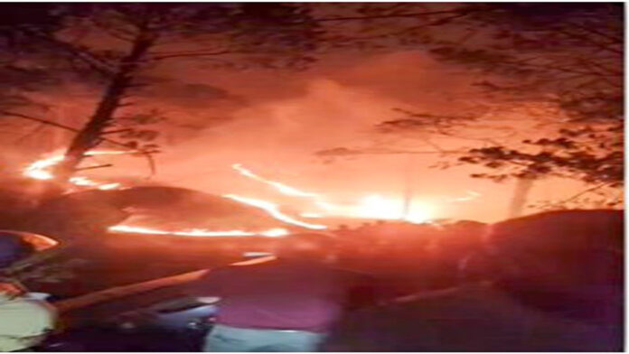 Narrow Escape: 350 Nagrota Temple Blaze Narrow Escape: 350 Nagrota Temple Blaze