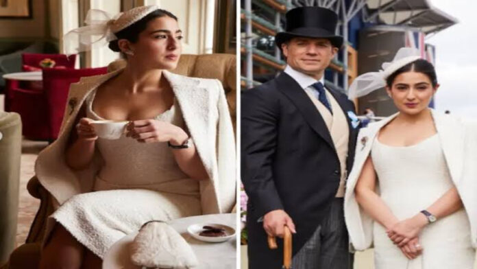 Sara Ali Khan and Henry Cavill Sara Ali Khan and Henry Cavill