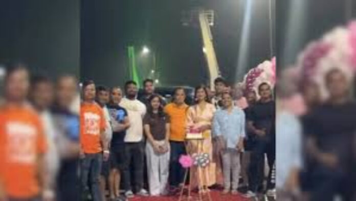 Birthday Bash on a Guwahati Flyover