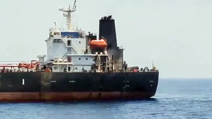 Iranian Missile Attack on UAE Tanker Iranian Missile Attack on UAE Tanker